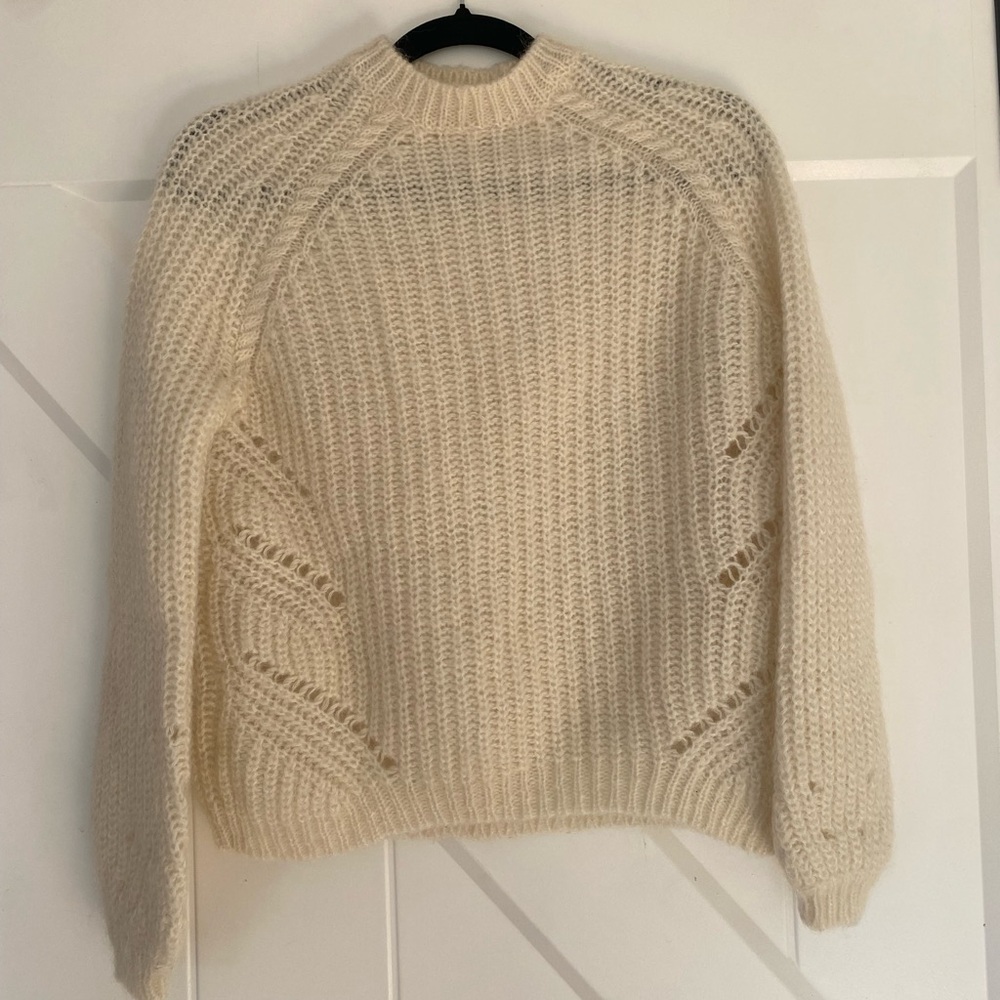 La Maille Sézane mohair/merino sweater Size S